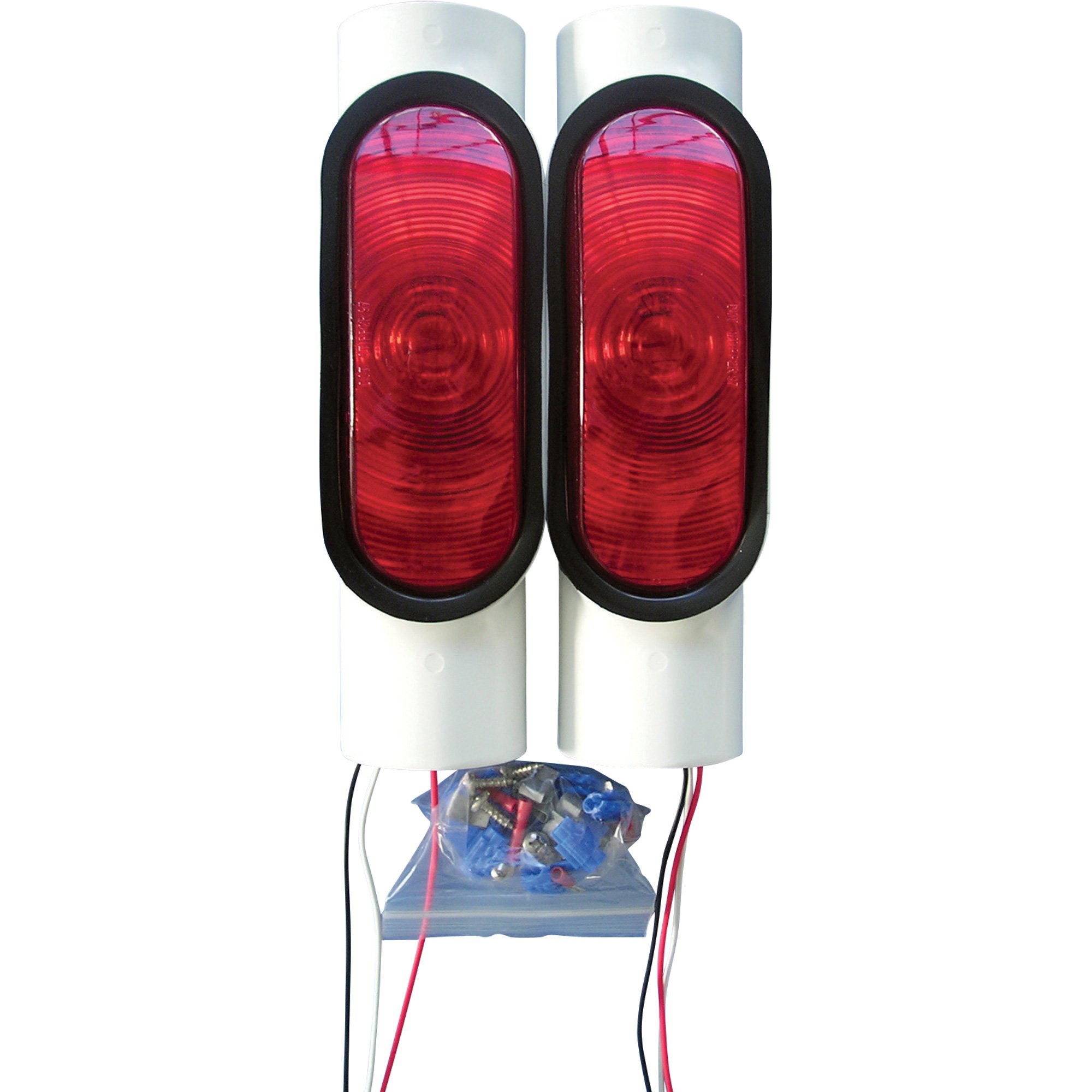 PipeLight Boat Trailer Light Kit with Incandescent Bulb — Submersible, Model 1018 Northern Tool